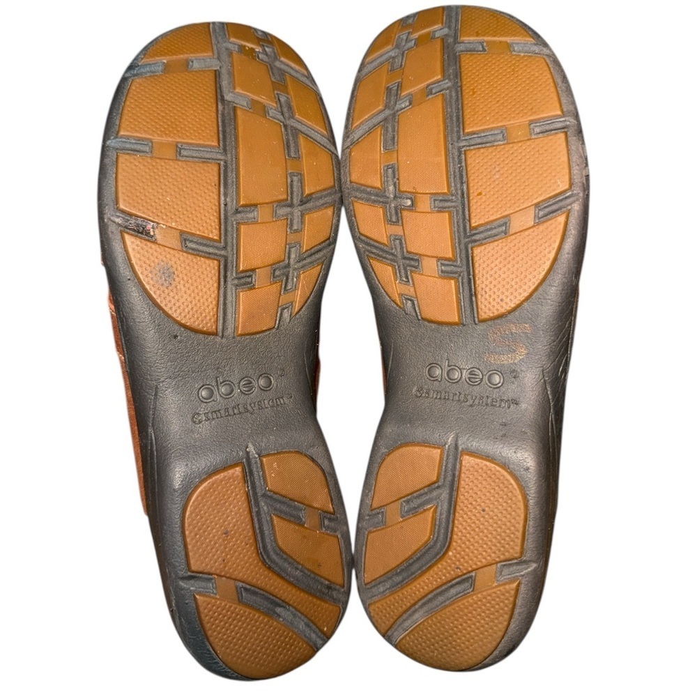 Abeo Pro SmartSystem Tan Leather Fisherman Sandals Velcro Comfort Shoes Size 8.5 - Picture 9 of 9